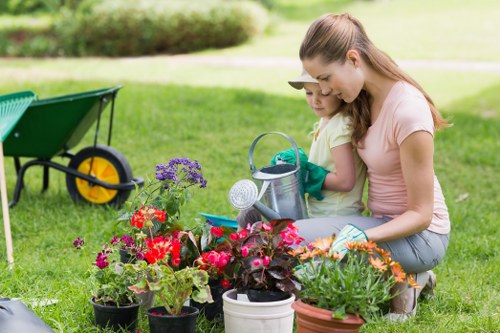 Seasonal planting and lawn maintenance in Sevenkings